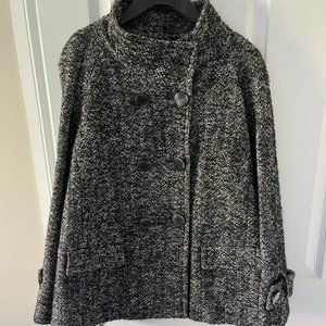 Gerard Darel Women's Wool Coat Jacket Size 38 Double Breasted